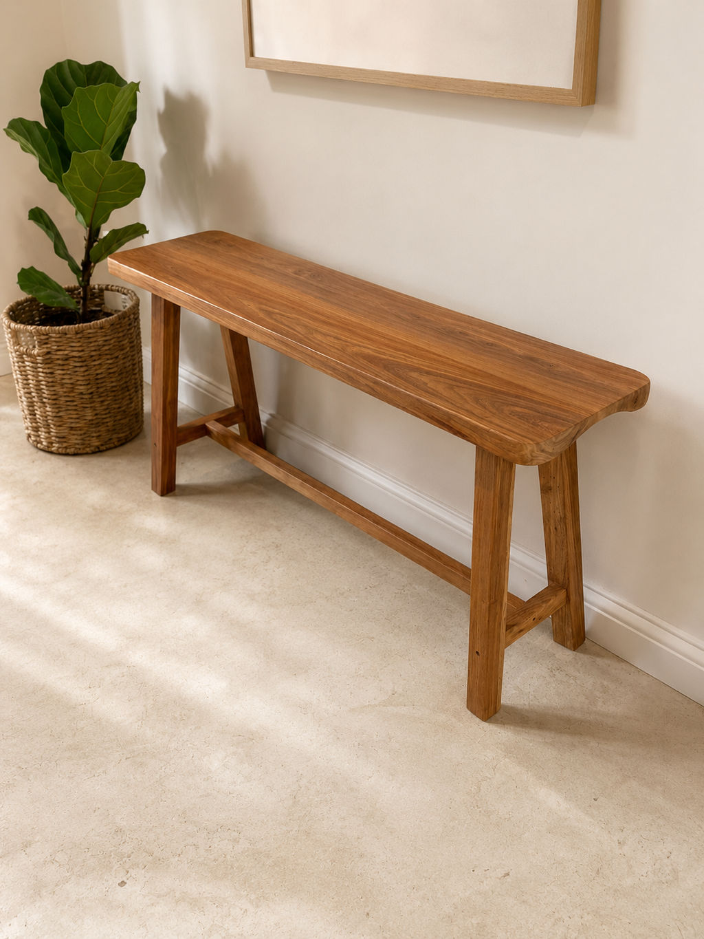 Kaia wooden bench
