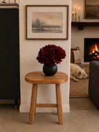 Koa Iroko stool