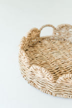 Round Kyma tray